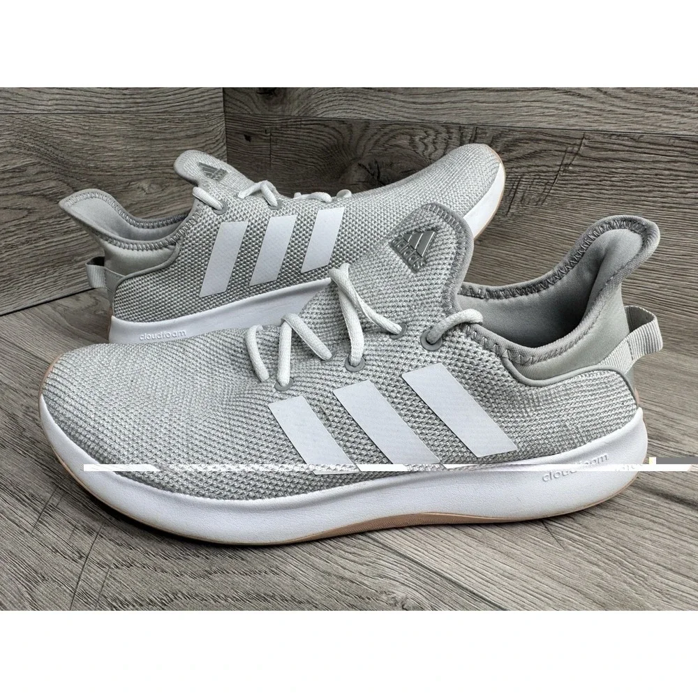 adidas Cloudfoam Pure SPW Women's Sneakers Gray White IG7379 Size 11 Shoes